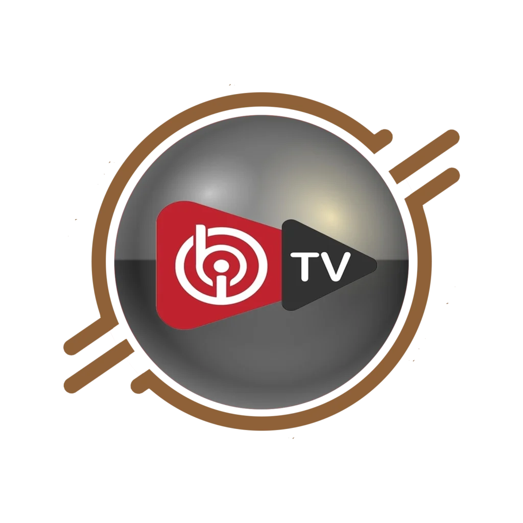 IBO Player app running on Smart TV displaying IPTV playlist with modern user interface