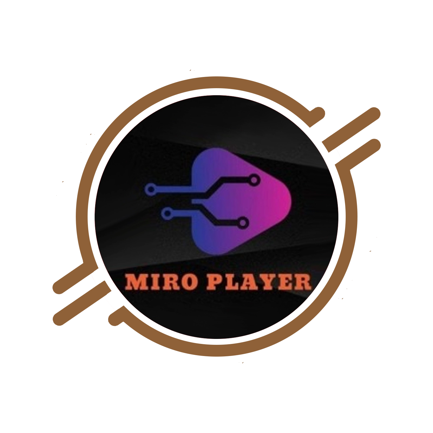 Miro Player IPTV app displaying live channels and video on demand on a smart device screen