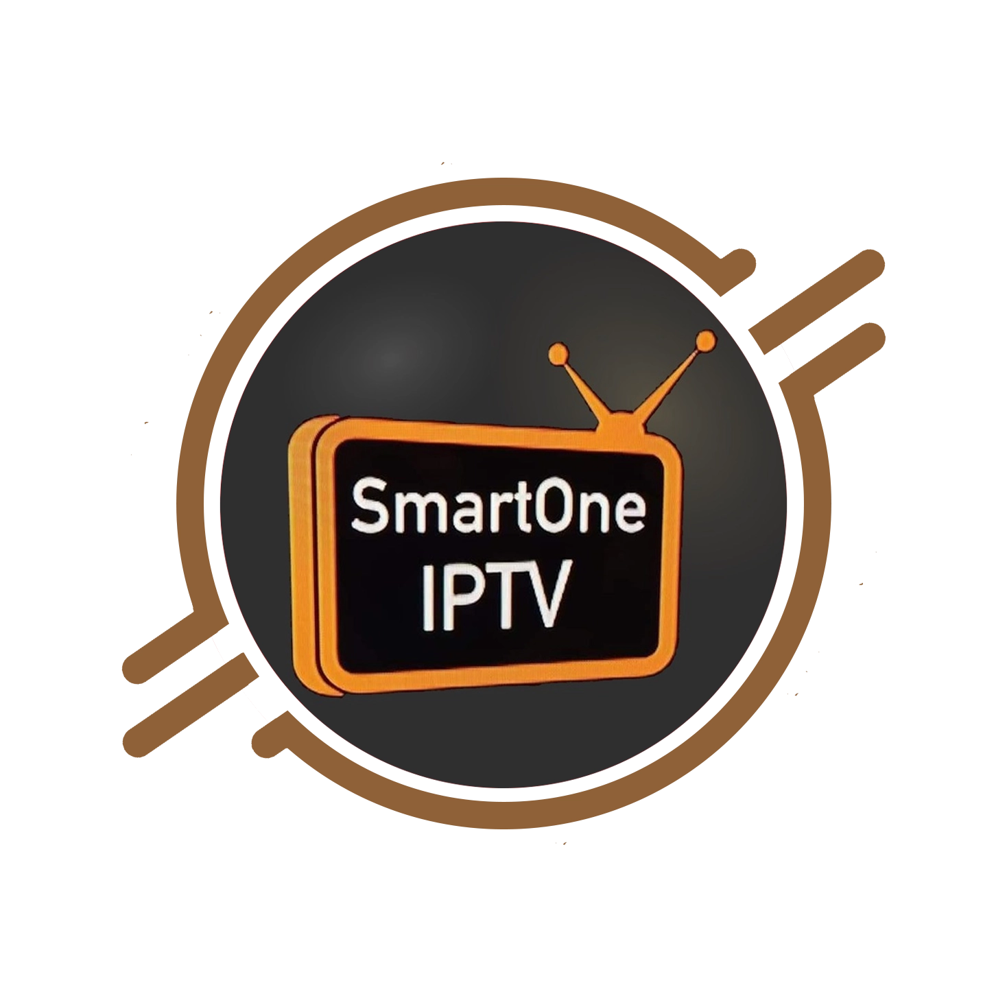 Smart One IPTV app displaying live channels and video on demand on a smart device screen
